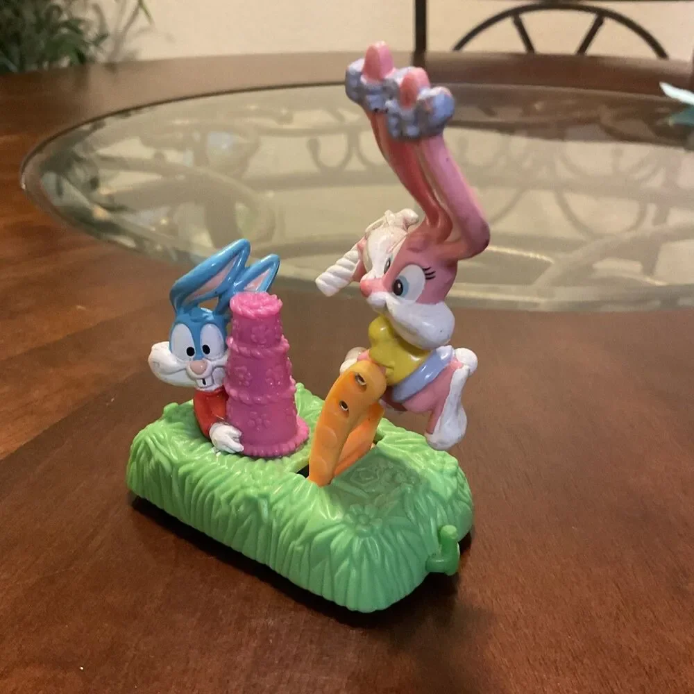 Vintage Happy Meal Toy Babs & Buster Bunny 1994 Looney Tunes McDonalds